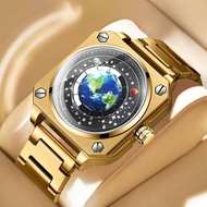 New Planet Quartz Watch Men's Square Business Fashion Cool Handsome