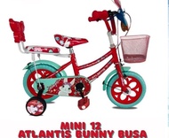Sepeda Anak Atlantis Bunny 12 Mini New Sepeda Anak Perempuan Sepeda