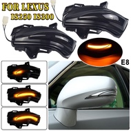 2pcs Dynamic Rear Mirror LED Turn Signal Light For Lexus IS LS IS250 IS250C IS300C IS200D LS460 LS46
