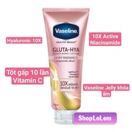 Sữa dưỡng thể Vaseline Healthy Bright Gluta HYA Serum Burst Lotion 10X