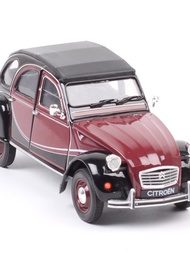 Willie 1/24 Classic Citroen 2cv Charleston Classic Car Simulation Car Model Static Toy welly