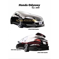 Honda Odyssey rb3 2009 2010 2011 2012 ASM Bodykit body kit front side rear skirt lip spoiler wing