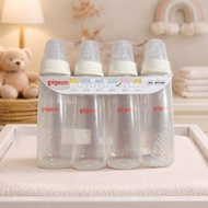 Pigeon Botol Susu Flexible Baby Bottles Standard Neck (White) Botol Susu Pigeon
