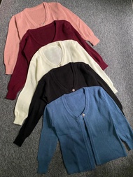 Cardigan Rajut Anak Kancing 1 polos