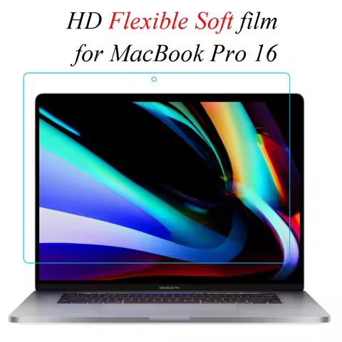 Laptop Screen Protector for Apple Macbook Pro 16 Model A2141 0.18MM Flexible Protective Film for 16 