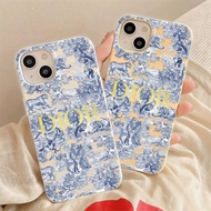 Elephant pattern Iphone 11 12 13 14 15Pro Max IPX Xr Xs Max 7 8 6s Plus Wheat straw Soft Silicone Phone Case
