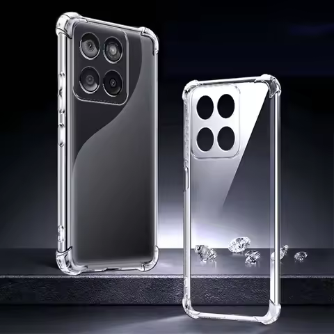 Edge 60/60 Fusion Case For Motorola Edge 60 Fusion Case Shockproof Transparent Silicone Case For Mot