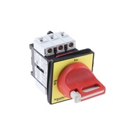 Schneider Electric 3P Pole Panel Mount Isolator Switch - 12A Maximum Current, 7.5kW Power Rating