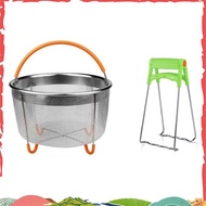 Stainless Steel Steamer Basket Set,Instant-Pot Accessories for  Foodi Pressure Cooker & Multi Cooker