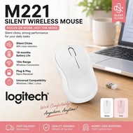 Logitech M221 Silent Wireless Mouse with Silent, Comfortable Shape & Easy-to-Use