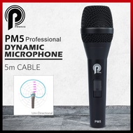 Pronic PM5 Wired Dynamic Karaoke Microphone with 5M Cable & Carry Bag
