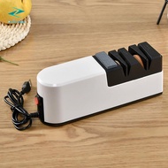 USB Fast Electric  Sharpener Automatic Adjustable Sharpener 3 Stages for Knives Scissors Household S