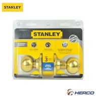 Stanley S2-2010-030/S835835 Cylindrical Lockset Bath PB INV-FD