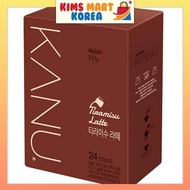 Maxim Kanu Tiramisu Latte Coffee Stick Korean Instant Coffee Mix 17.3g x 24pcs