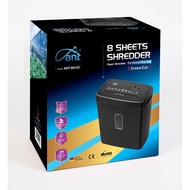 PAPER SHREDDER MACHINES CROSS CUT 8PCS 15LITTERS WITH 1YEARS WARRANTY ANT PAPER SHREDDER ANT-S815C