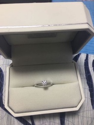 周大福 forevermark 0.61卡鑽戒