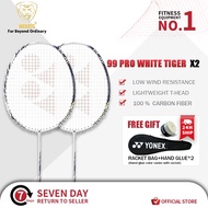 【Lee Chong Wei's Choice】TSE YY TX 99PRO 2Pcs Badminton Racket Free bag and Grip With String