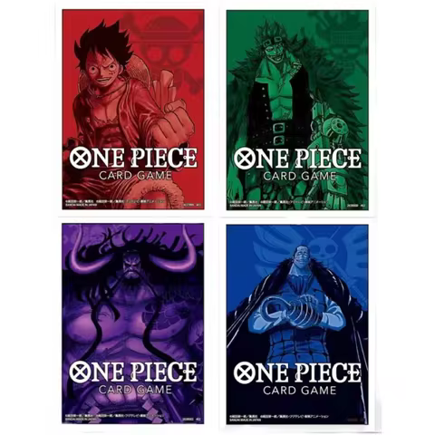 One Piece Luffy Kid Kaido Crocodile Official Card Sleeves