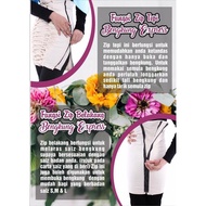Bengkung expresss Mak Kuntum adjustable size 5 in 1 bengkung Fit from S~XXL zip bengkung + abstinenc
