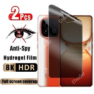 For iQOO Neo 10 5G 2025 Privacy Hydrogel Film For iQOO Neo 10 5G 2025 Anti Peep Screen Soft Protecti