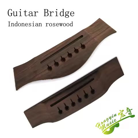Acoustic Guitar Bridge High Quality Replacement Parts Wood Guitar Accessories 153*36*9mmIndonesian R
