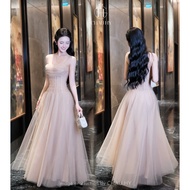 [ HTK ] Chau Hy mindi cup dress, lady style