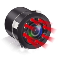 Backup Camera, JPP Embedded Front/Rear View Camera Waterproof Reverse Camera, IR Night Vision Revers