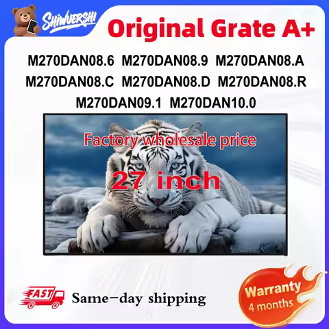 Original New A+ 27'' Lcd Screen M270DAN08.6 M270DAN08.9 M270DAN08.A M270DAN08.C M270DAN08.D M270DAN0