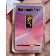 gold bar 1gram 999.9