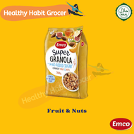 EMCO Super Granola No Added Sugar (500g) | Fruit & Nuts | Nuts & Almonds | Strawberry