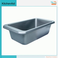 KitchenAid 9x5in Nonstick Aluminized Steel Loaf Pan, Contour Silver