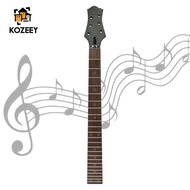 [KOZEEY] Electric Guitar Neck Replacement Unfinished Guitar Neck 24 Fret Maple Neck Rosewood Fretboa