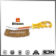 CT733 BISON Sikat Baja Sisir gg PVC 12 pcs - Kawat Kuningan Wire Brush