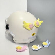 helmet sgv helmet mhr arc helmet Cute Little Wings Helmet Decoration Motorcycle Decoration Modified 