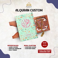 Hooda - Quran Custom Wedding Name Al Quran By Souvenir Memorizing Kids Words Without Latin Translation And Tajwid Nahwu Letters Gift A5 A6