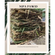 ♞10 PCS Nipa Pawid Roof Hut for Making Bahay Kubo/Gazebo / Pinaor in Pangasinan 2ft.