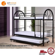 [Bulky] EMBUN Double Decker Bed (FREE DELIVERY AND INSTALLATION)