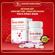 Iron and Folic Acid Supplement Pills to Support Energy Supply for Anemia FERRO VITAL+ DENK 30 Pills/
