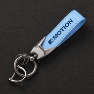 2025 Suede Leather 4 MOTION Keyring Man Women Car Keychain For VW Volkswagen Passat B6 Polo Tiguan T
