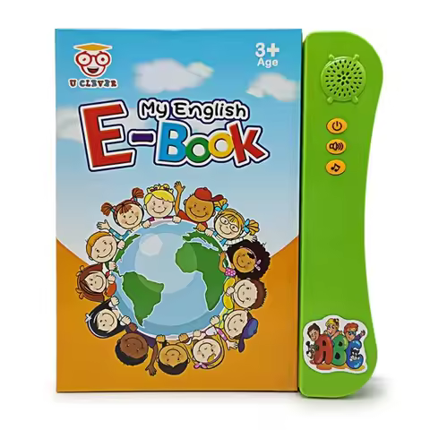 Interactive E-book Children ABC Smart Electronic Educational Reading Talking Interactive Language En