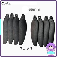 COATA Remote Control Drone Parts, Universal Plastic Folding Propeller Blades, 58mm/66mm Black Quadco