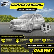 GLORY 580 / iAuto i Auto Waterproof Plastic Car Cover, Thick Transparent, Waterproof