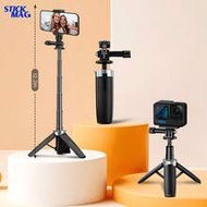 ขาตั้งกล้องเซลฟี่อลูมิเนียมขนาดเล็กใหม่, ขาตั้งโทรศัพท์ตั้งโต๊ะ, พร้อมที่จับ, สามารถถือหรือวางบนพื้น