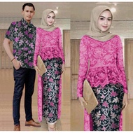 Couple Fenti, Fashion Wanita Baju Setelan Couple Baju Pesta Kebaya