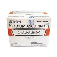 24 alkaline C AUTHENTIC 100Capsule SALE!