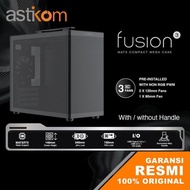 Tecware PC Case Fusion + 3 Fans M-ATX