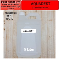 Aquadest 1 Liter / Air Suling / Destilled Water