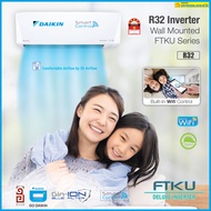 Save4.0 Daikin Inverter Air Conditioner R32 Inverter Wall Mounted Aircond ((FTKF series)) ((FTKU series)) ((FTKH SMARTO series)) SAVE 4.0