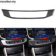 For Honda Accord 2014-2017 Carbon Fiber accessories Air Conditioner Switch Frame Interior Accessorie