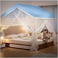 Bed canopy mosquito net with metal bracket, Castle shaped single bed double bed decorative bed curta